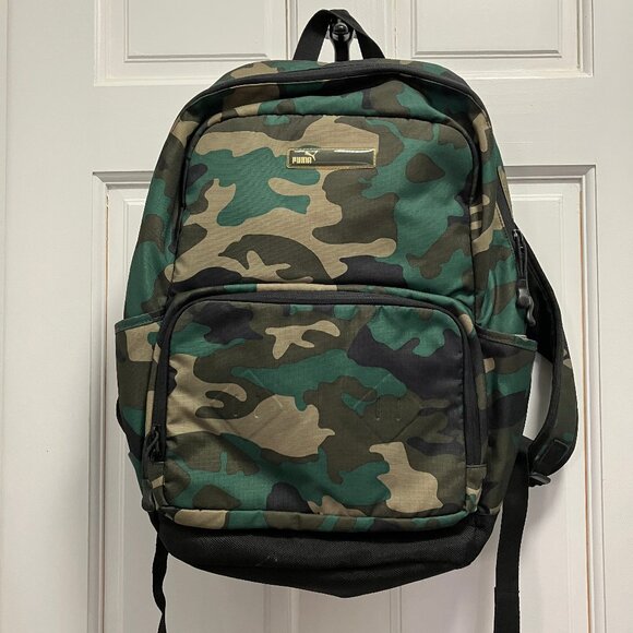 PUMA Outlander 21.2L for 17" Laptop / MacBook Pro Camo Backpack PSC1004 - Picture 2 of 16